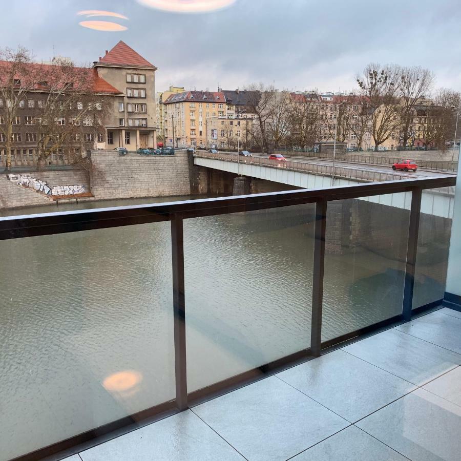 Apartament Studio Z Widokiem Na Odre Bulwary Ksiazece Wrocław Extérieur photo